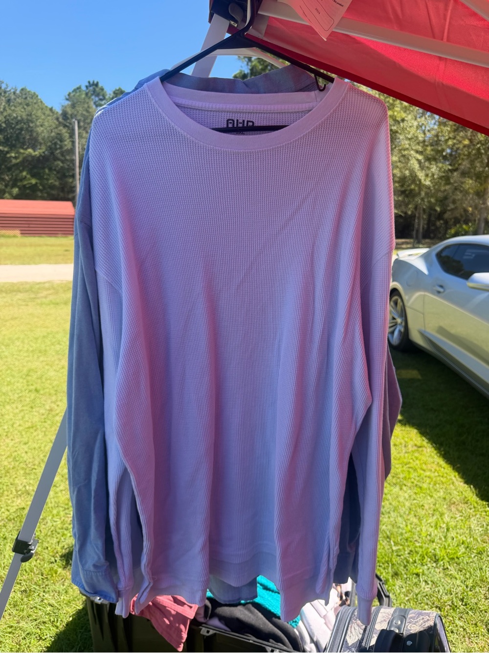 Men's Crewneck Sweater in Lilac — Lightweight Everyday Knit